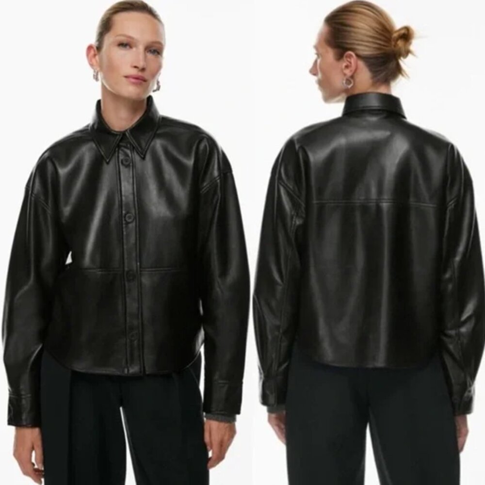 Aritzia Babaton Pelli Hip Shirt